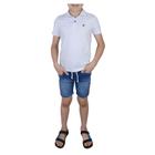 Conjunto Infantil Masculino Malwee Polo Branco - 1000119