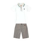 Conjunto infantil masculino manga curta polo brandili ref:25737 4/10