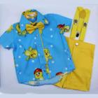 Conjunto Infantil Masculino Pintinho Amarelinho