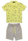 Conjunto Infantil Masculino Polo + Bermuda Ser Garoto R.5818