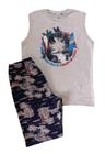 Conjunto Infantil Masculino Regata + Bermuda Fakini