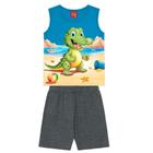 Conjunto infantil - masculino - tamanho p ao g 1000354 - kyly