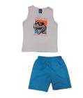 Conjunto Infantil Masculino Verão Rei Rex