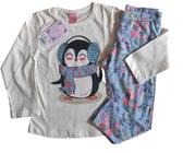 Conjunto infantil meia estação - legging e blusinha manga longa