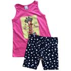 Conjunto Infantil Menina Blusa e Bermuda 84145 - Malwee