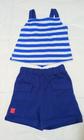 Conjunto infantil menina blusa e shorts