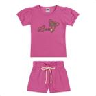 Conjunto Infantil Menina Blusa Lovely Shorts Marlan 62700