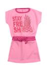 Conjunto Infantil Menina Blusa Rosa e Saia - Destak