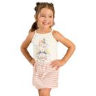 Conjunto Infantil Menina Body e Saia Fantoni Unicornio