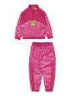 Conjunto Infantil Menina Casaco/Calça Rosa Momi