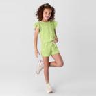 Conjunto infantil menina estampado Brandili