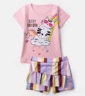 Conjunto Infantil Menina Interativo Select Rosa