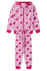 Conjunto Infantil Menina Inverno Esportivo NBA - Emoji - Rosa Bebê