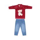 Conjunto Infantil Menina Jeans Little Bear