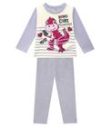 Conjunto Infantil Menina Legging Dinossauro Lilás - Brandili