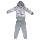 Conjunto Infantil Menina Moletom Inverno Capuz