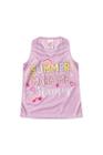 Conjunto Infantil Menina Nadador Summer Make Me Shorts Tactel Estampado