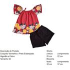 Conjunto Infantil Menina NANAI Tamanho 04