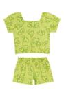 Conjunto Infantil Menina 'Primeiros Passos Blusa e Short'