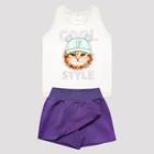 Conjunto Infantil Menina Regata Nadador Fantoni