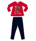 Conjunto Infantil Menina Shine Select Vermelho