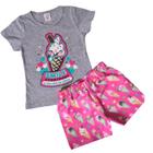 Conjunto Infantil Menina Tamanho 03 - Sorvetinho