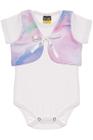 Conjunto Infantil Menina Tie Dye Branco C&E - CE2737-BR