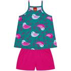 Conjunto Infantil Menina Verão Blusa e Short Kyly 1000229