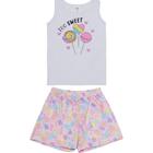 Conjunto Infantil Menina Verão Blusa e Short Viston 4615