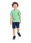 Conjunto Infantil Menino Camiseta e Bermuda Marlan