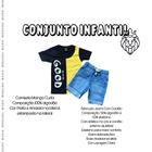 Conjunto Infantil Menino (Camiseta e Bermuda)