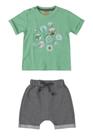 Conjunto Infantil Menino Camiseta e Bermuda - Up Baby