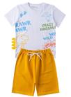 Conjunto Infantil Menino Dino Crazy