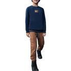 Conjunto Infantil Menino Luc.Boo Moletom Azul Marinho 706