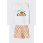 Conjunto Infantil Menino Regata/Short Férias Hering