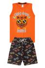 Conjunto Infantil Menino Regata Stay Cool Oude - Laranja