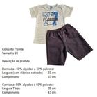 Conjunto Infantil Menino Tamanho 03- Flórida