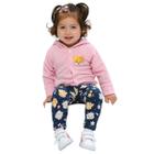 Conjunto Infantil Moletom e Legging Menina Hrradinhos 14293