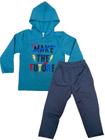 Conjunto Infantil Moletom Make The Future Menino