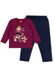 Conjunto Infantil Moletom Pelúciado Feminino Kyly