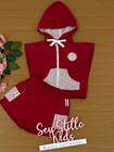 Conjunto Infantil Petit Cherie Vermelho Charm