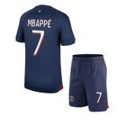 Conjunto Infantil PSG Personalizado - Jogador Mbappé 7