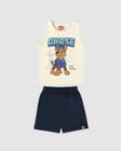 Conjunto infantil regata patrulha canina - malwee kids