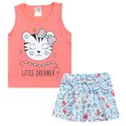 Conjunto Infantil Tigre Salmão