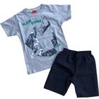 Conjunto Infantil Verão Camiseta e Bermuda Basketball 241028 - Elian