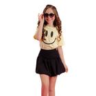 Conjunto Infantil Verao Menina Blusa e Short Saia Balone