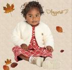 Conjunto Infantil Vestido em Cotton Light + Bolero em Pelo Teddy Angerô