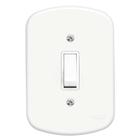 Conjunto Interruptor Paralelo Branco - 0594 Fame Blanc