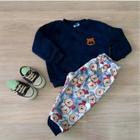 Conjunto inverno fleece - Bebê - Quentinho