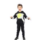 Conjunto Inverno Moletom Masculino Infantil Com Capuz